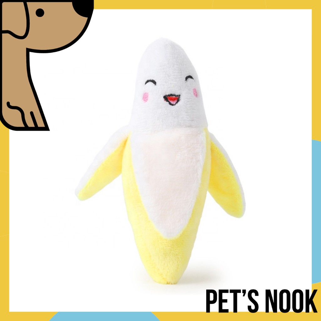 Squeaky Banana Dog Chew Toy Shopee Philippines