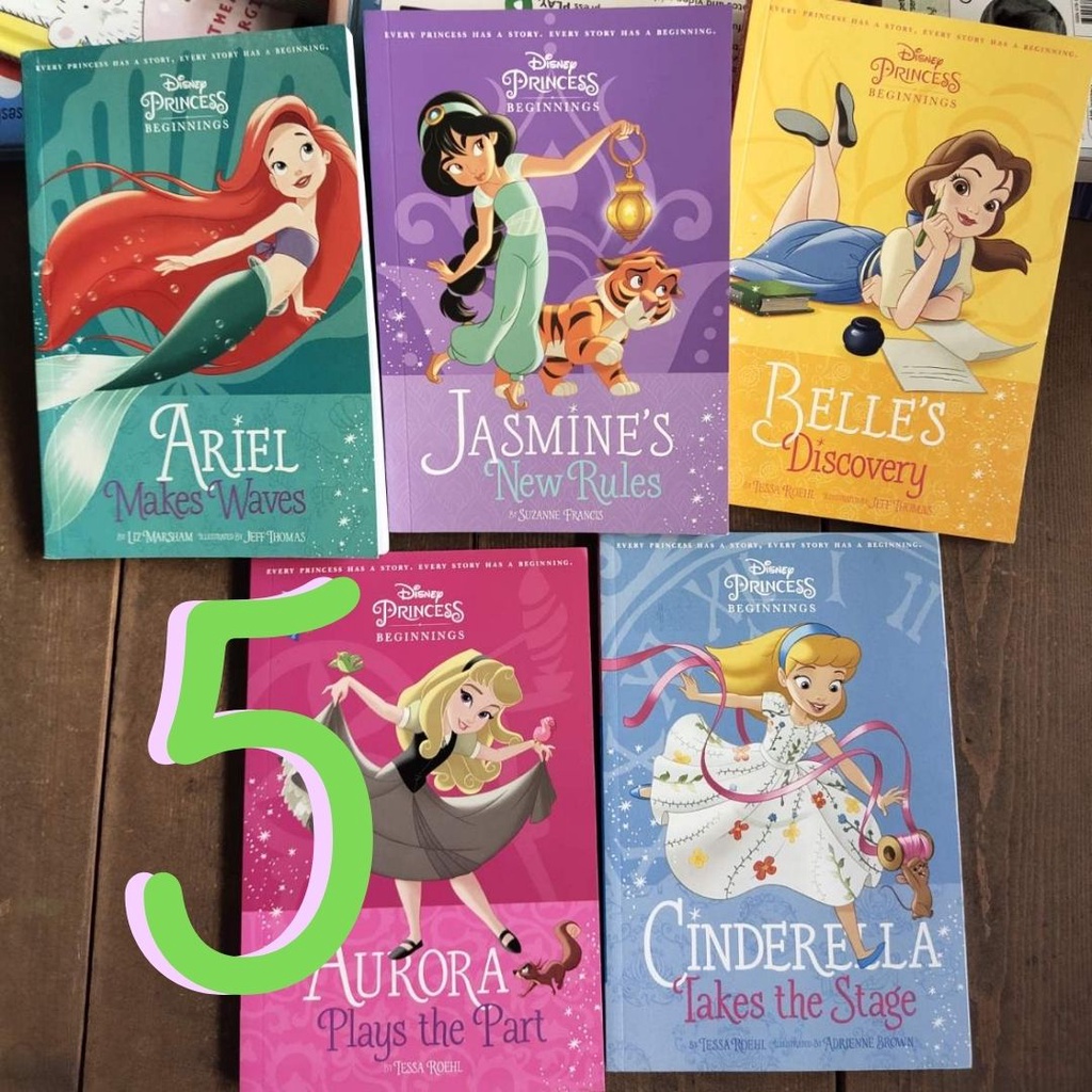 Disney Princess (chapter books) 5 books | Shopee Philippines