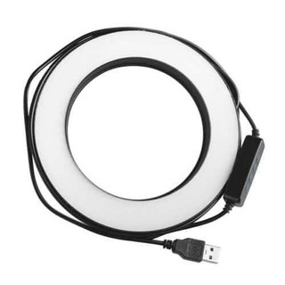 TTC# Usb fill-in light 16cm LED 3 Modes 5500K Dimmable Camera Ring Light Lamp RK15 RingLight #8