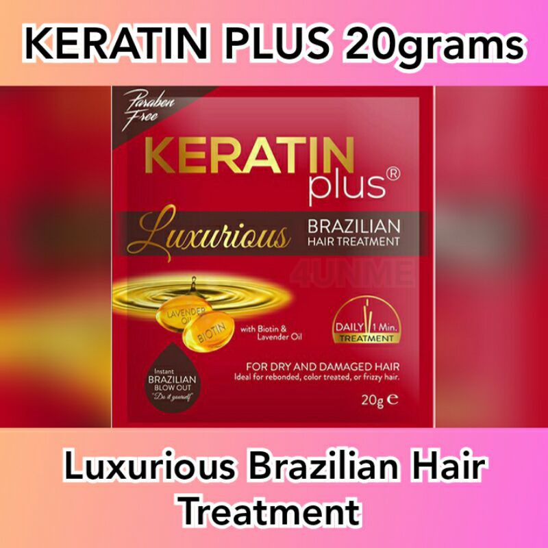 keratin plus luxurious brazilian hair treatment