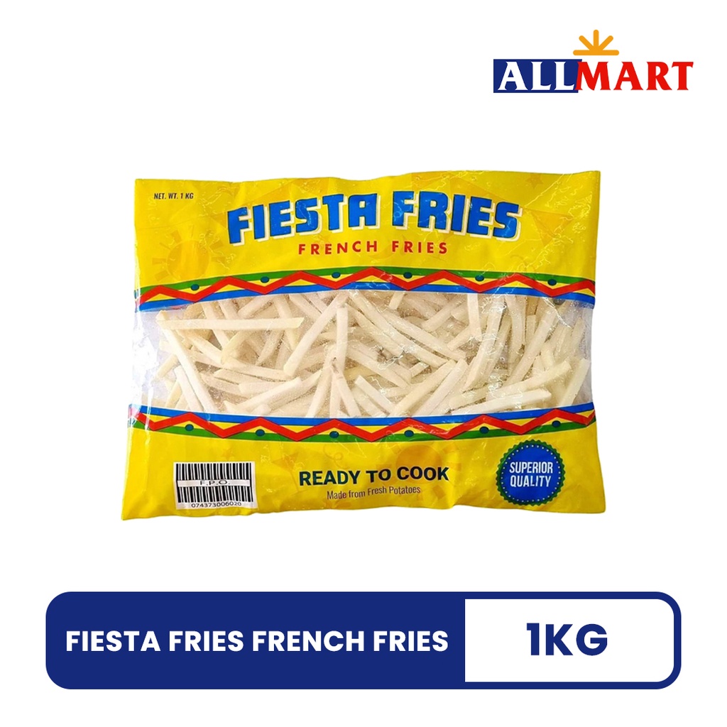 Fiesta Fries French Fries 1kg | Shopee Philippines