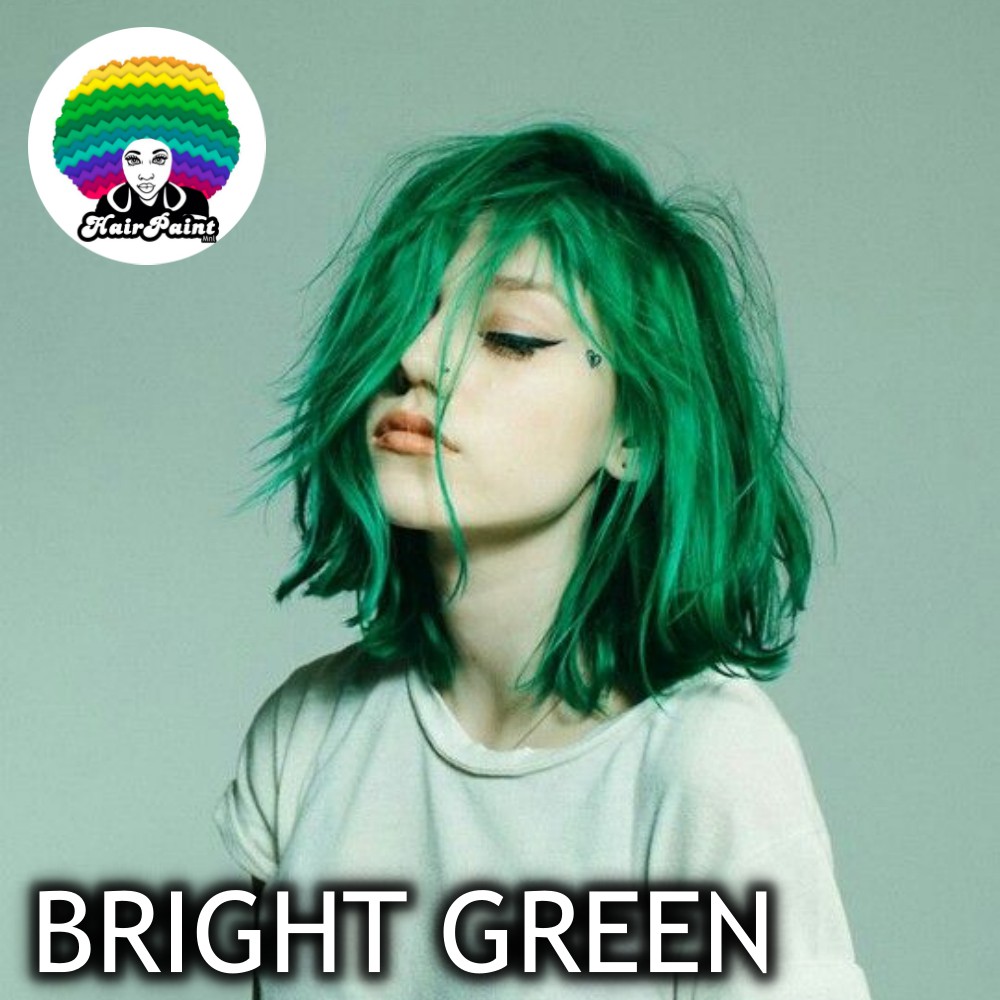 Bright Green Hair Dye