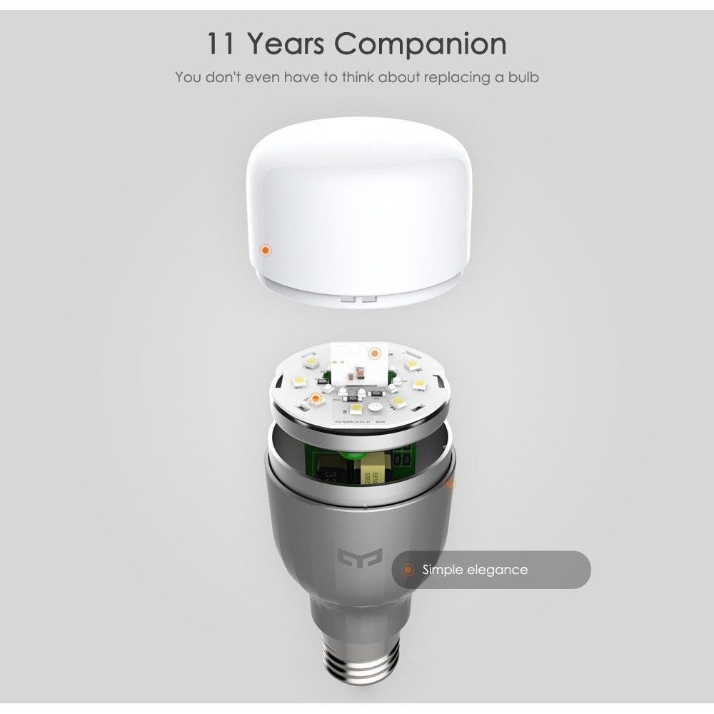 xiaomi mi led smart bulb yeelight