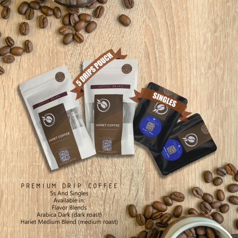 Premium Drip Coffee 5 DRIPS IN A POUCH Shopee Philippines