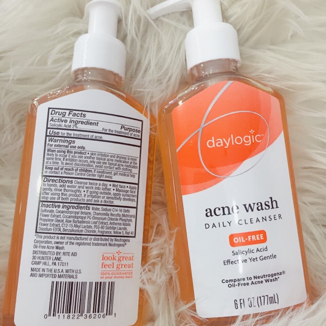 daylogic face wash