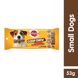 PEDIGREE Dog Treats – Good Chew Treats for Dogs in Beef Flavor, 53g. Dog Treat Snack for Small Dogs