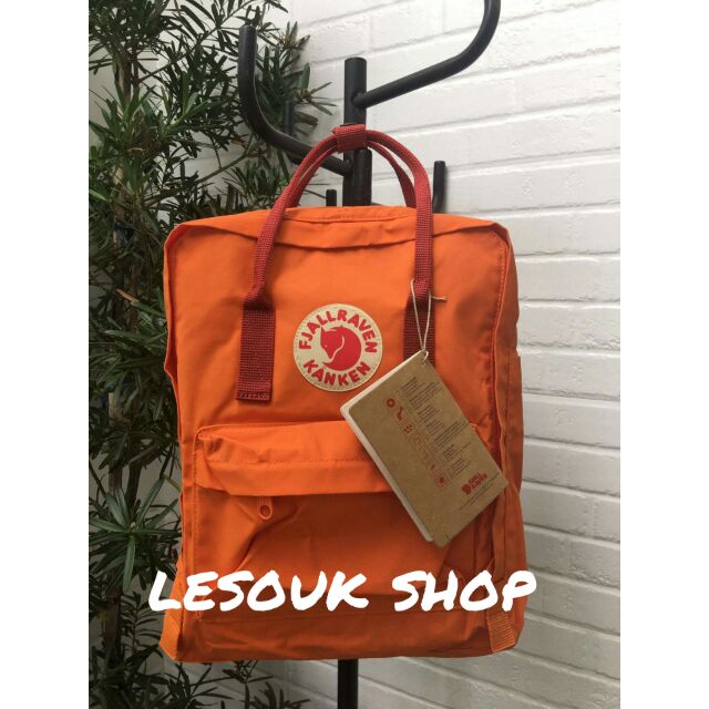 orange kanken bag