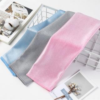 1 Pcs Random Color  Absorbable Soft Microfiber Lint Free Car Window Glass Cleaning Cloth/  Kitchen Cleaning  Rags Dish Cloth/ Car Scouring Pad/ Kitchen Cleaning Tools #1