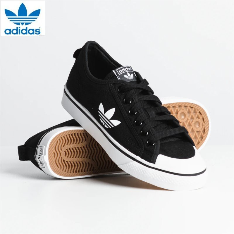 adidas nizza trefoil shoes white