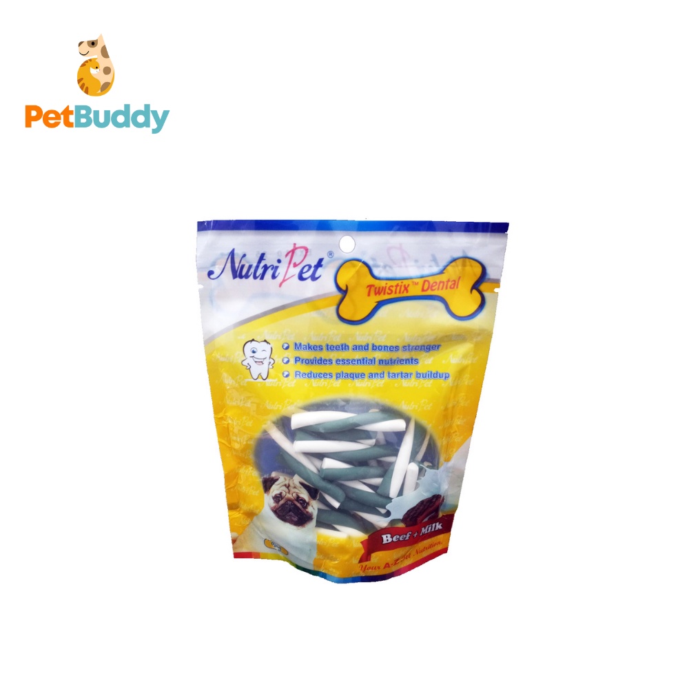 504 Nutripet Twistix Mini Beef&Milk Dog Treat 150G Shopee Philippines