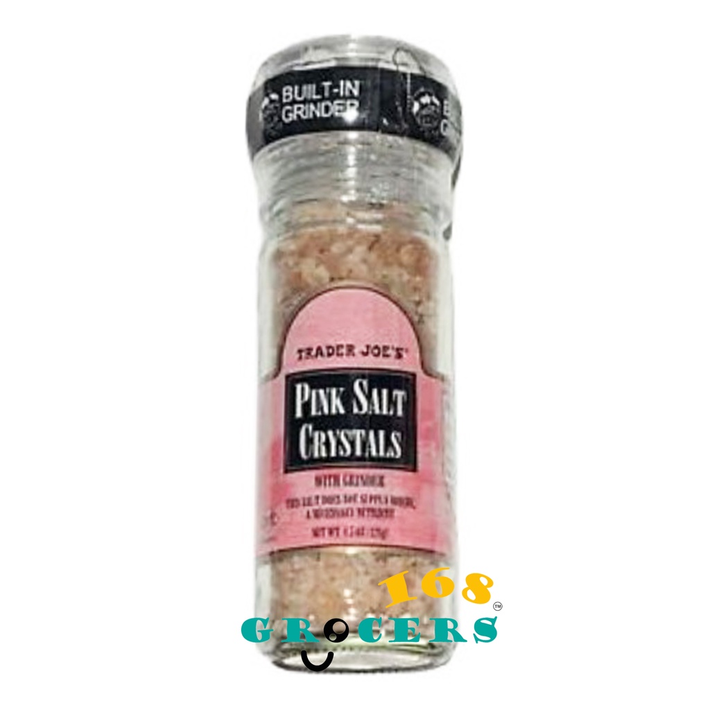 Trader Joe's Pink Salt Crystals with Grinder 128g Shopee Philippines