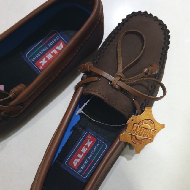 ALEX SW261 leather flats | Shopee Philippines