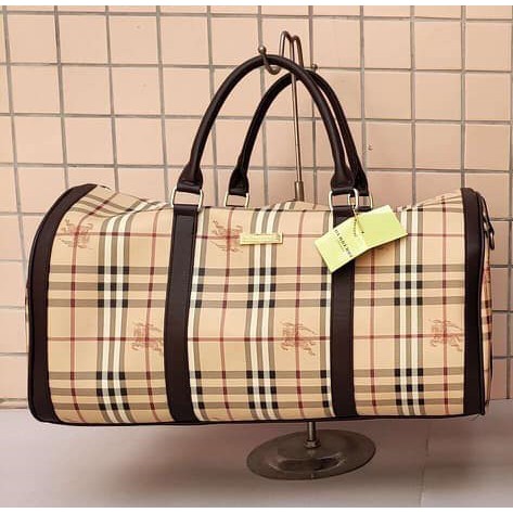 Burberry Hand carry Duffle bag Leather 