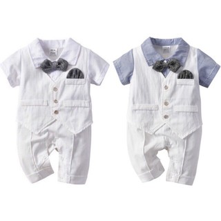 baby boy white suit
