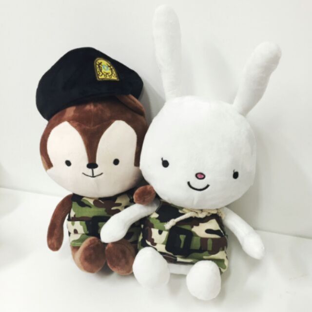 big stuffed rabbit