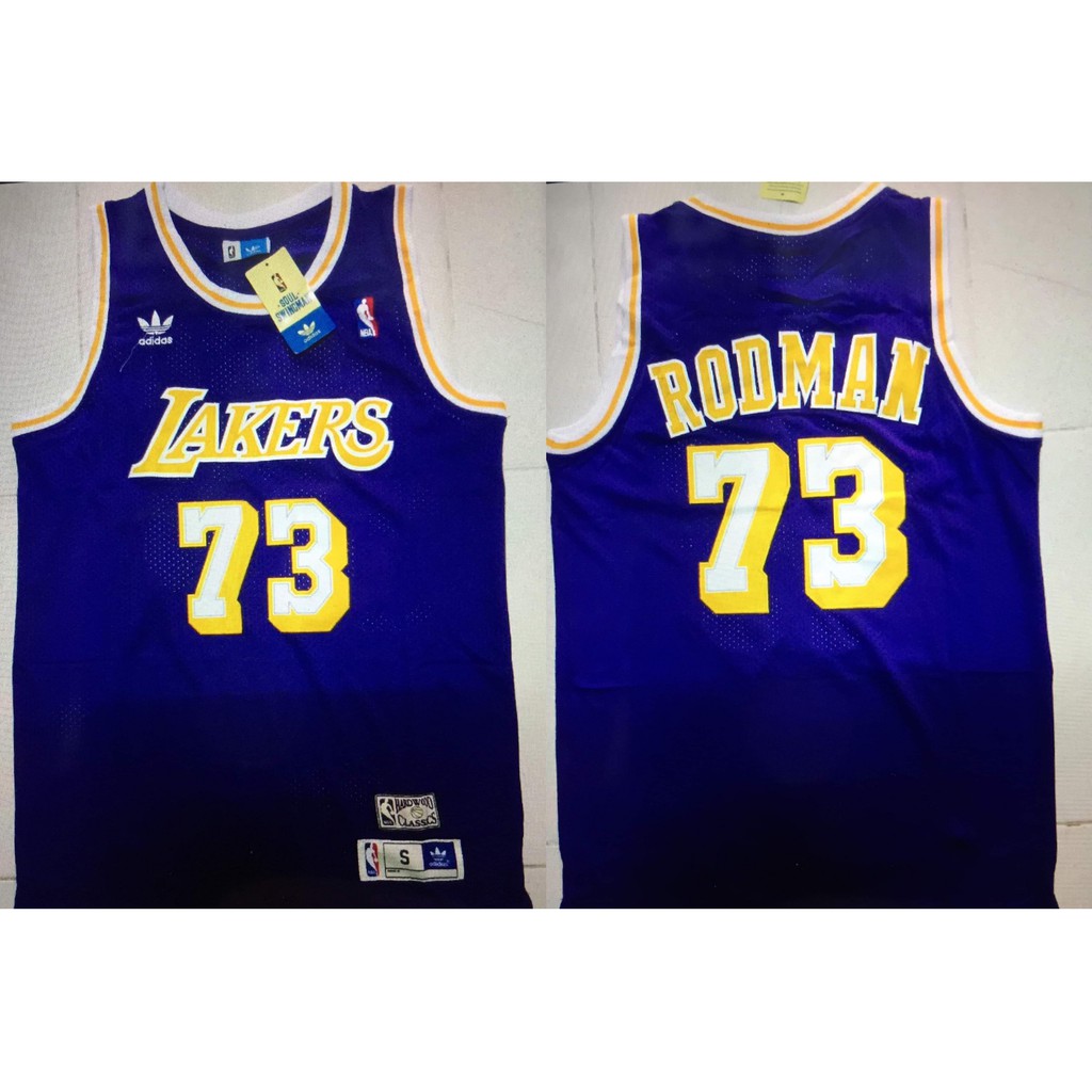 dennis rodman lakers jersey