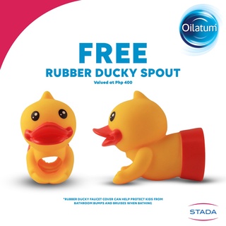 【Philippine cod】 Stada Oilatum Soap Bar 100g Pack of 2 and Oilatum Baby Cream 30g + FREE Rubber Duc #3