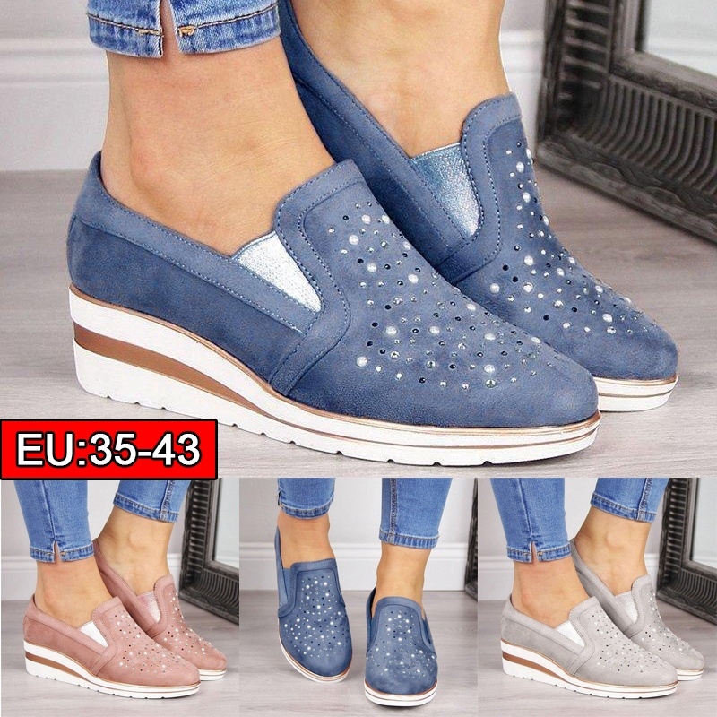casual wedge shoes