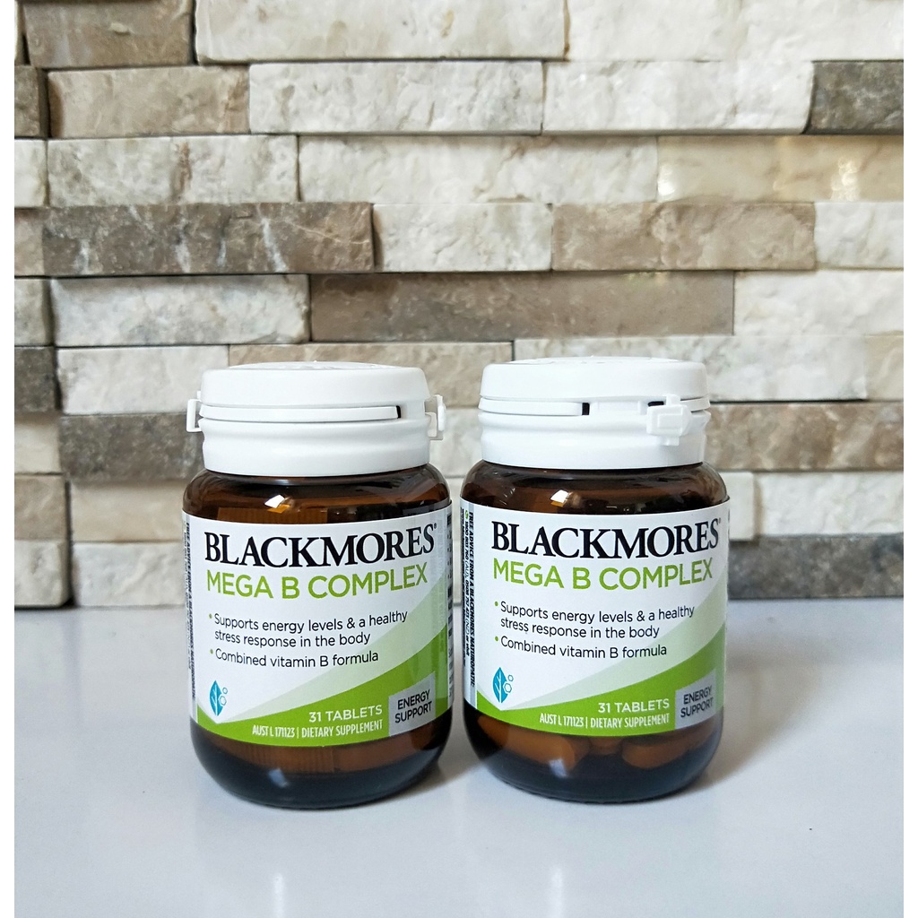 Blackmores Mega B Complex 31 Tablets | Shopee Philippines