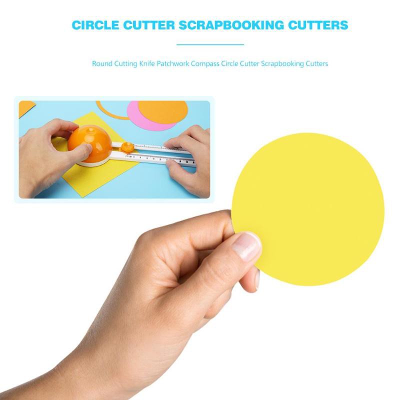 Perfect Circle Shape Cutter Round Cutting Paper Photo Scrapbookin Trimmers J2K2