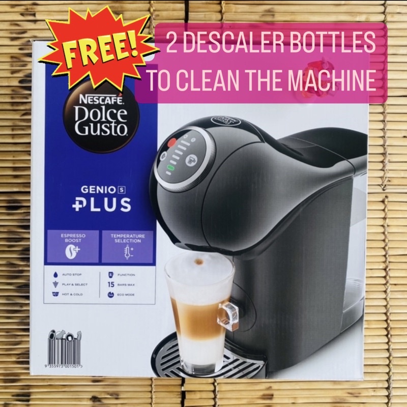Nescafe Dolce Gusto Genio S Plus Automatic Coffee Machine. with Free