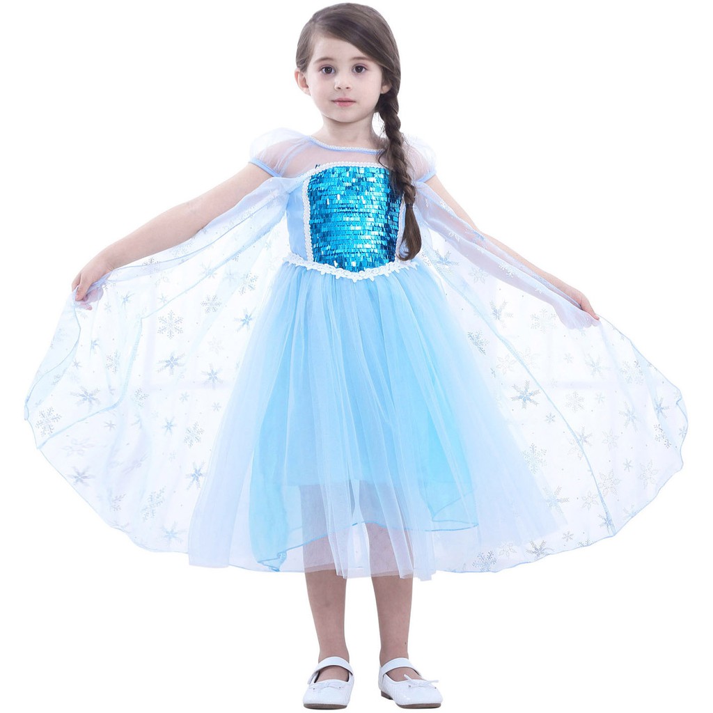 girls snowflake dress