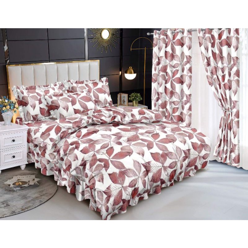 Premium Canadian Cotton Bedsheet 3in1 Set live) Shopee