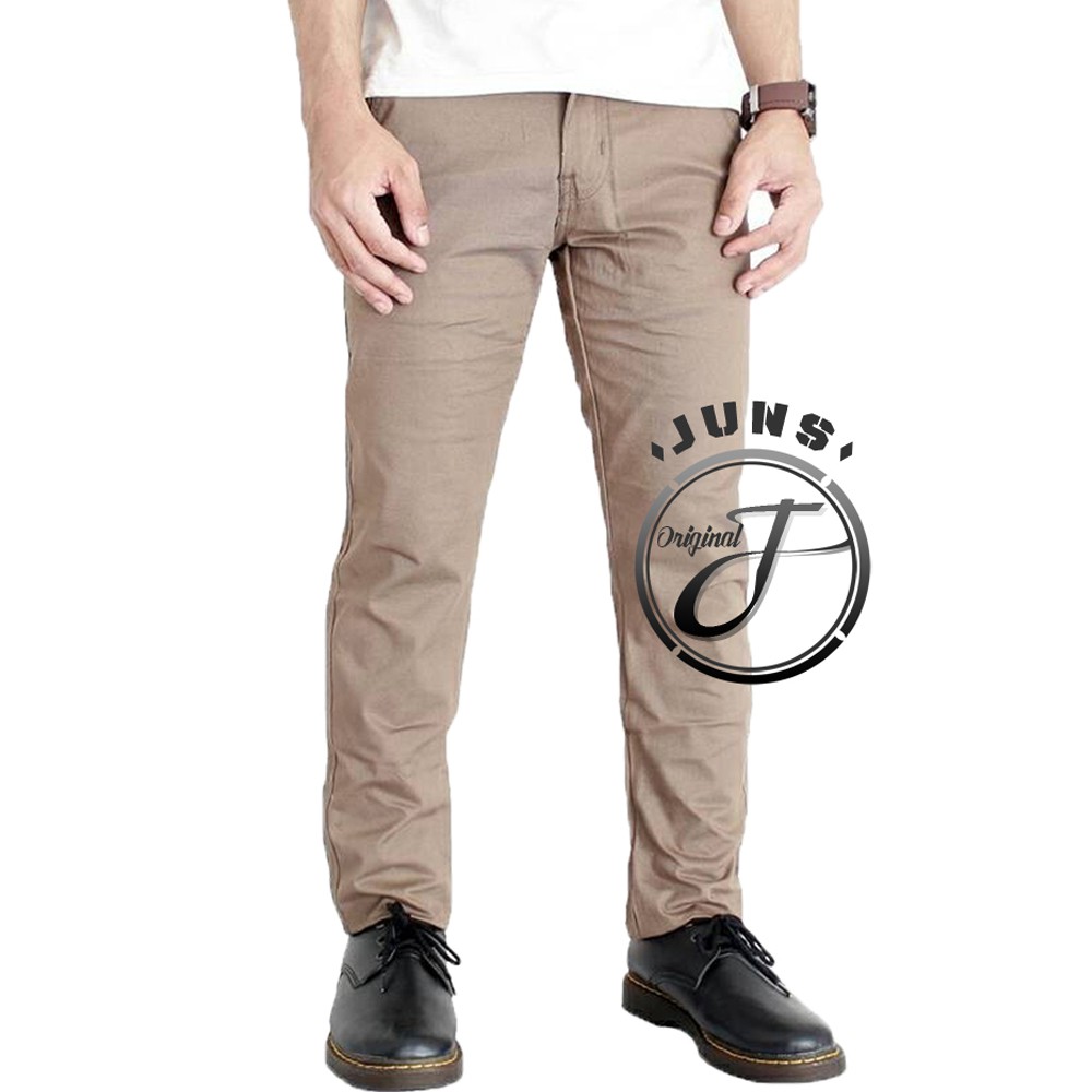dark khaki chino pants