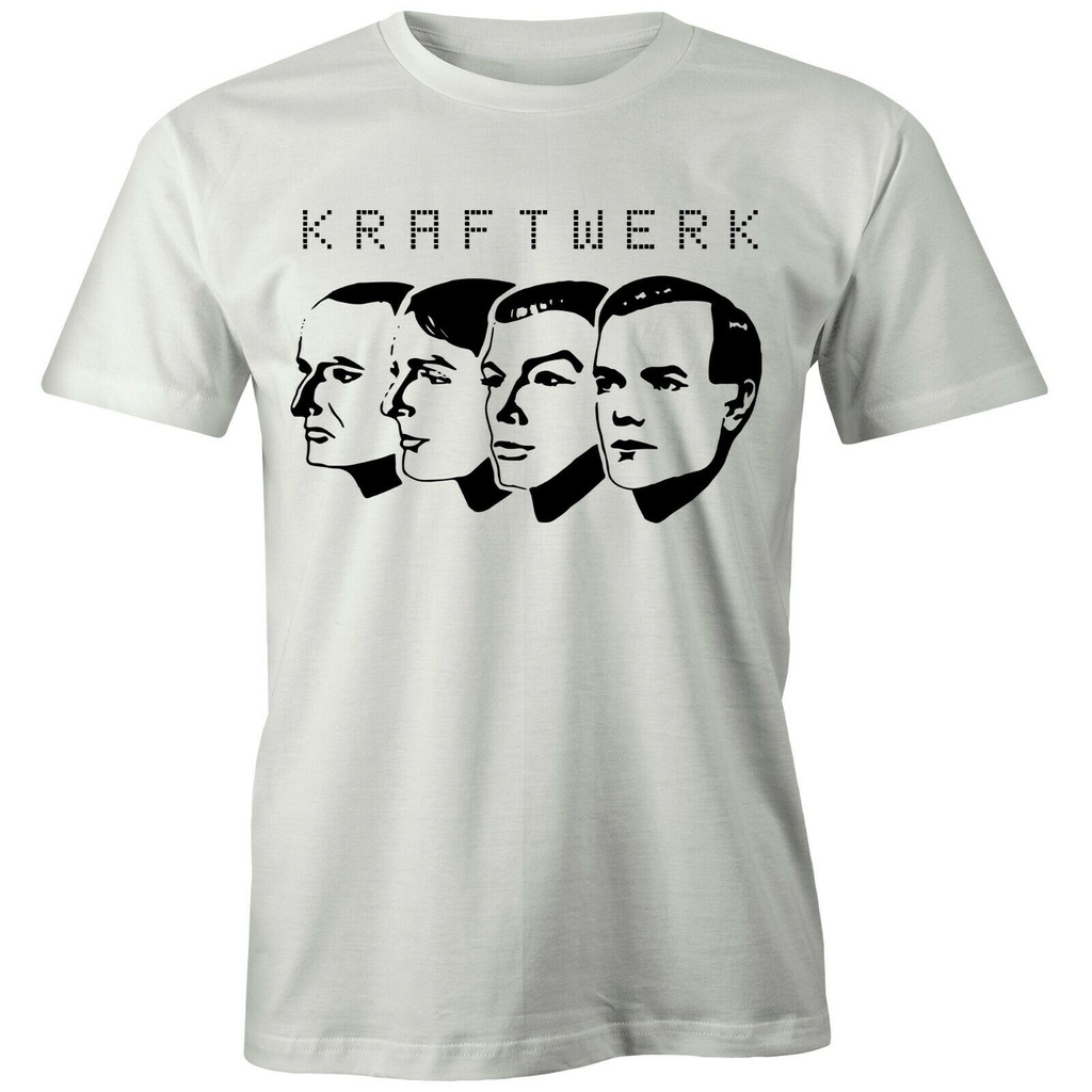 【Classic hot sale】Kraftwerk Computer World T Shirt - Electro Retro Alternative Autobahn