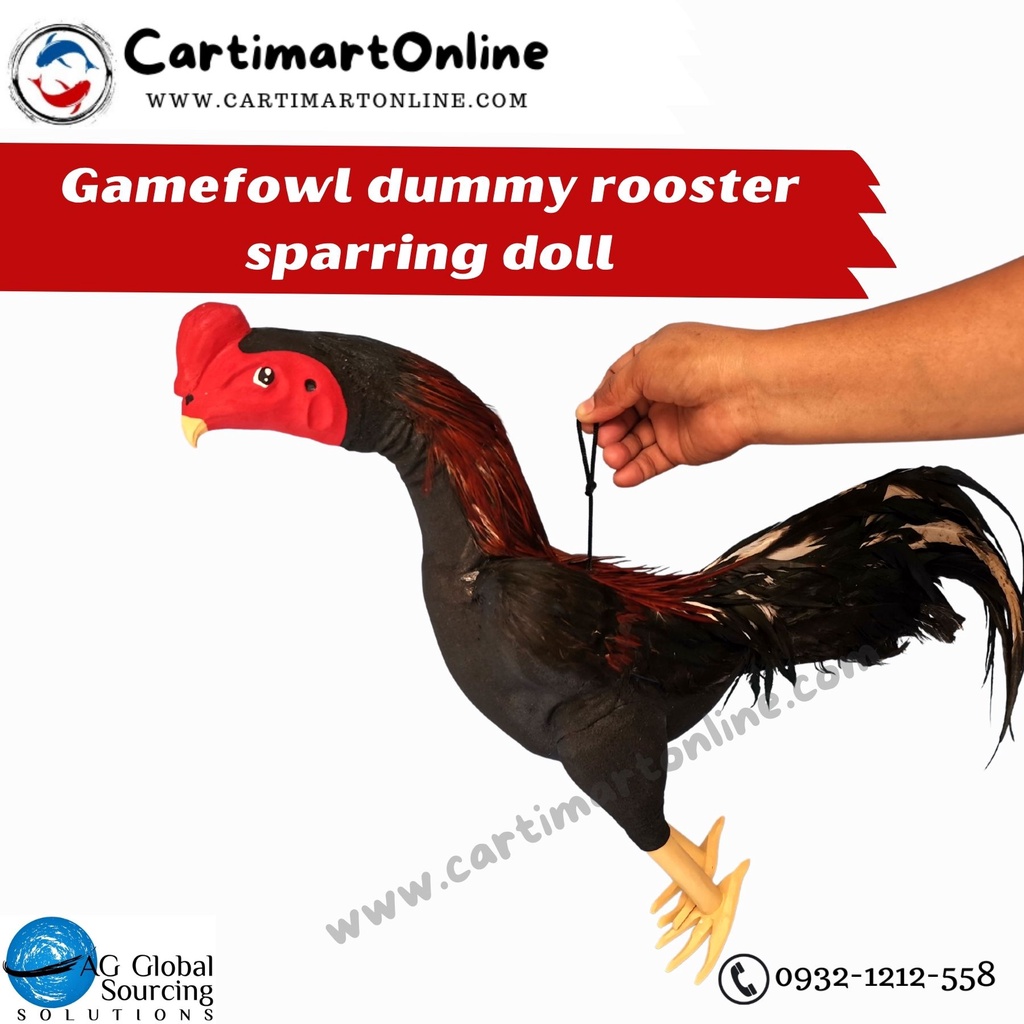 Gamefowl Dummy Rooster Sparring Doll Shopee Philippines