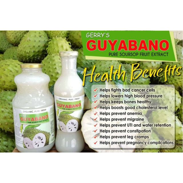Gerry S Guyabano Organic Pure And Fresh Shopee Philippines