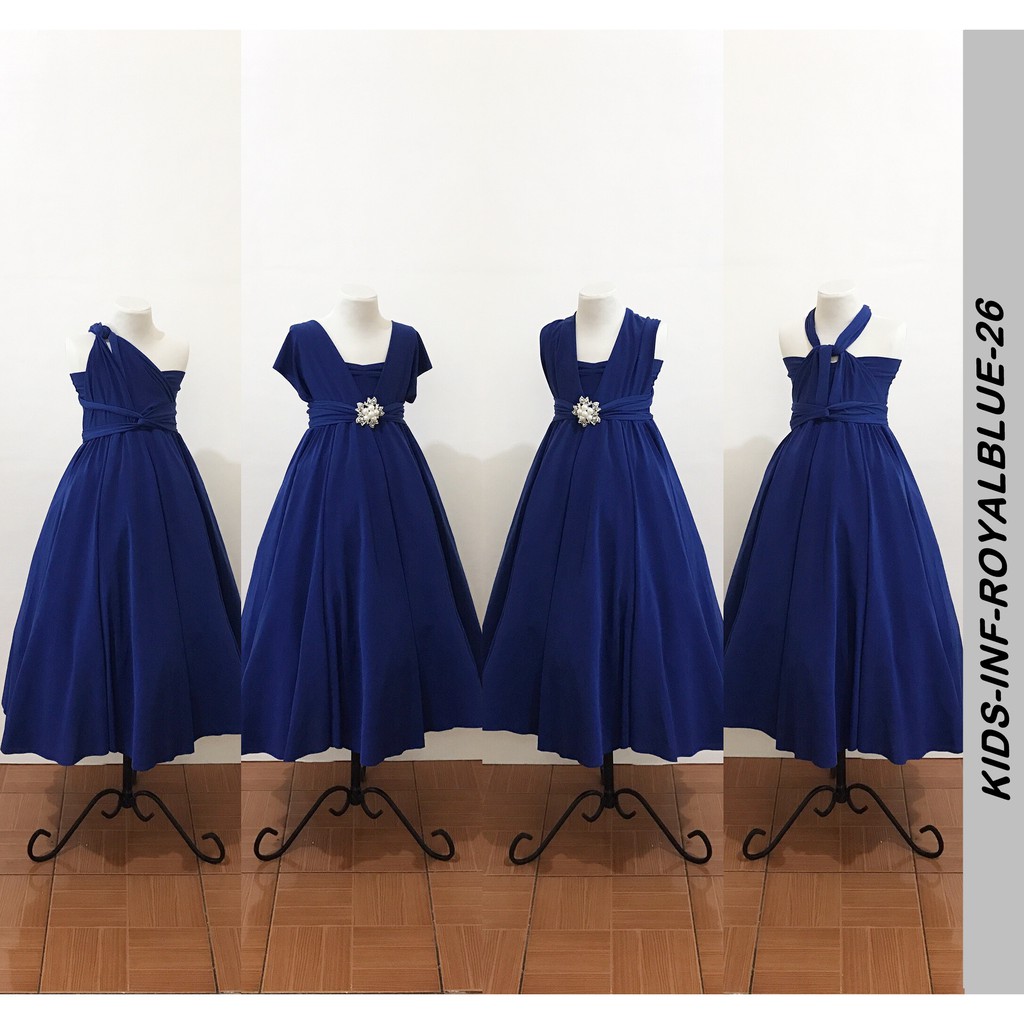 royal blue infinity gown