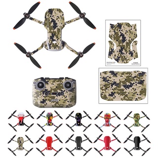 DJI Mini 2 skin protective decoration PVC sticker drone remote controller body arm anti scratch protection film UAV accessories