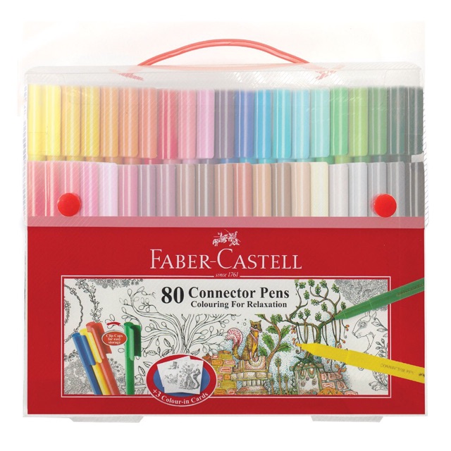 Faber Castell Colouring For Relaxation Connector Pen Gift Set For Sale Online Ebay