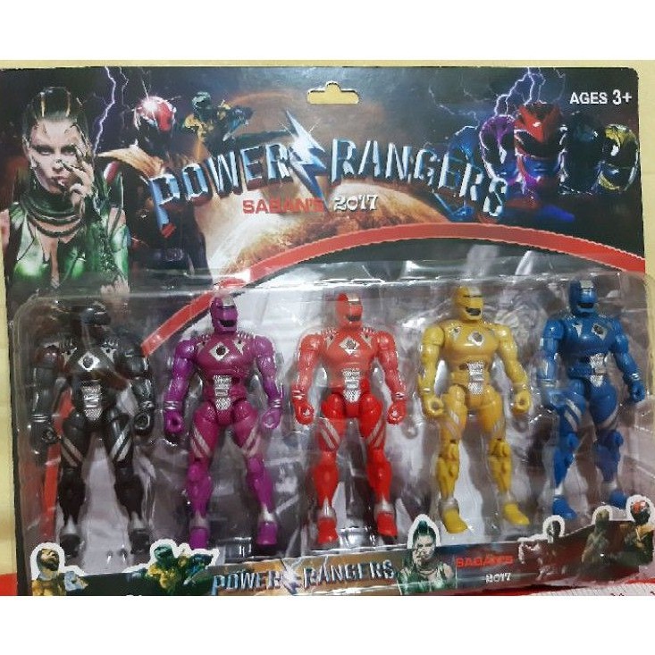 POWER RANGERS, fegure's toy 5 in 1 | Shopee Philippines