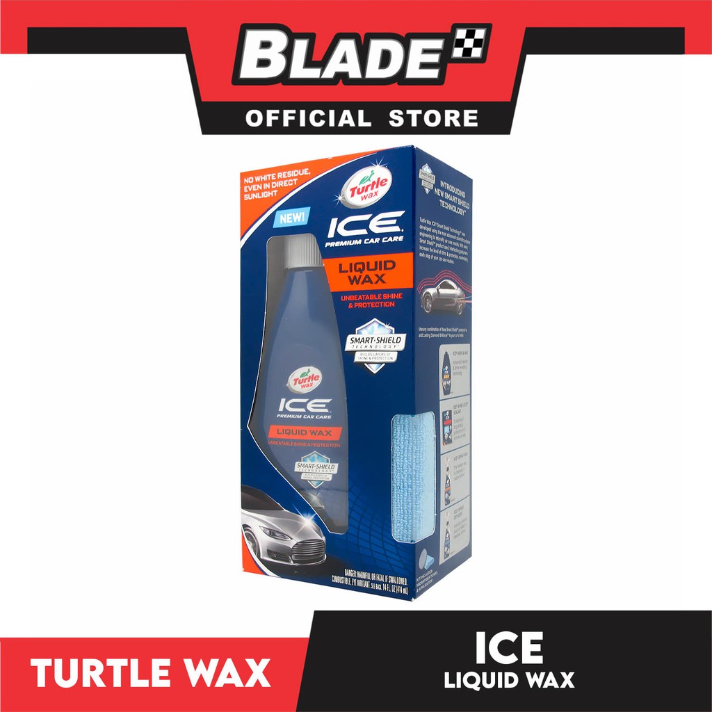 Turtle Wax Ice Premium Car Care Liquid Wax T468 414ml Shopee Philippines