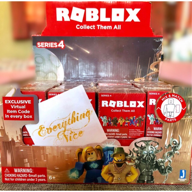 Authentic Roblox Mystery Figures Series 4 - roblox toys series 2 all exclusive virtual items you can redeem right now with toy codes