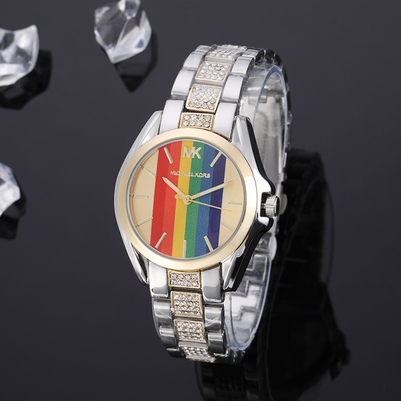 mk rainbow watch