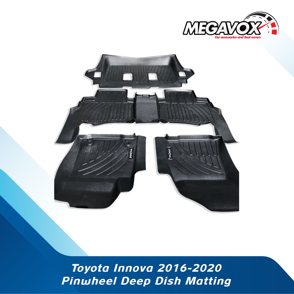 Toyota Innova 2016-2020 Deep Dish Matting (3 Rows) | Shopee Philippines