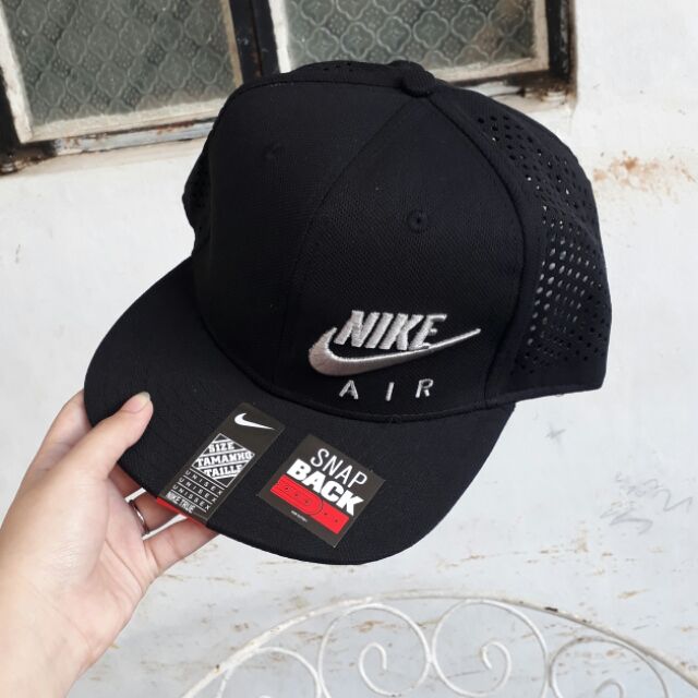 grey nike snapback