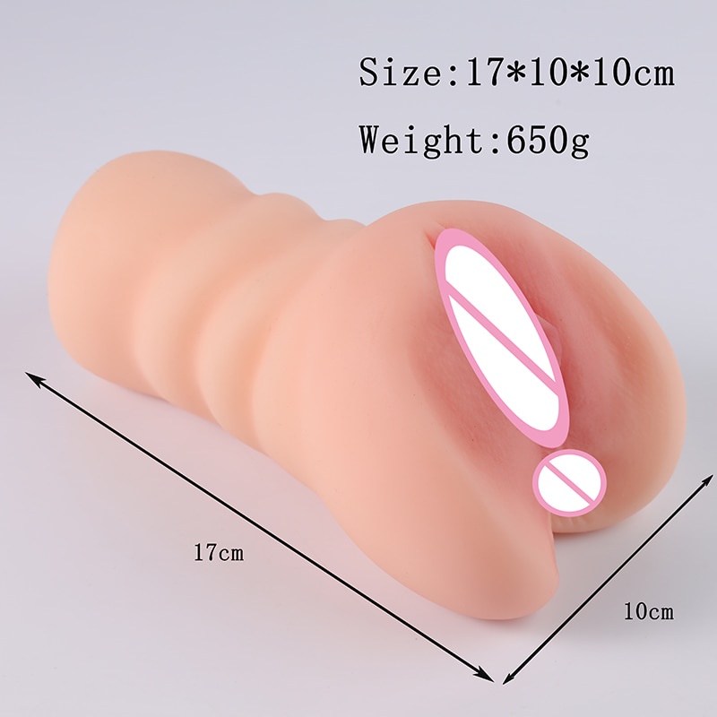 Realistic Vagina Anal Big Ass Male Sex Toys Intimate Masturbation Pocket Pussy Porn Dolls Male Adul