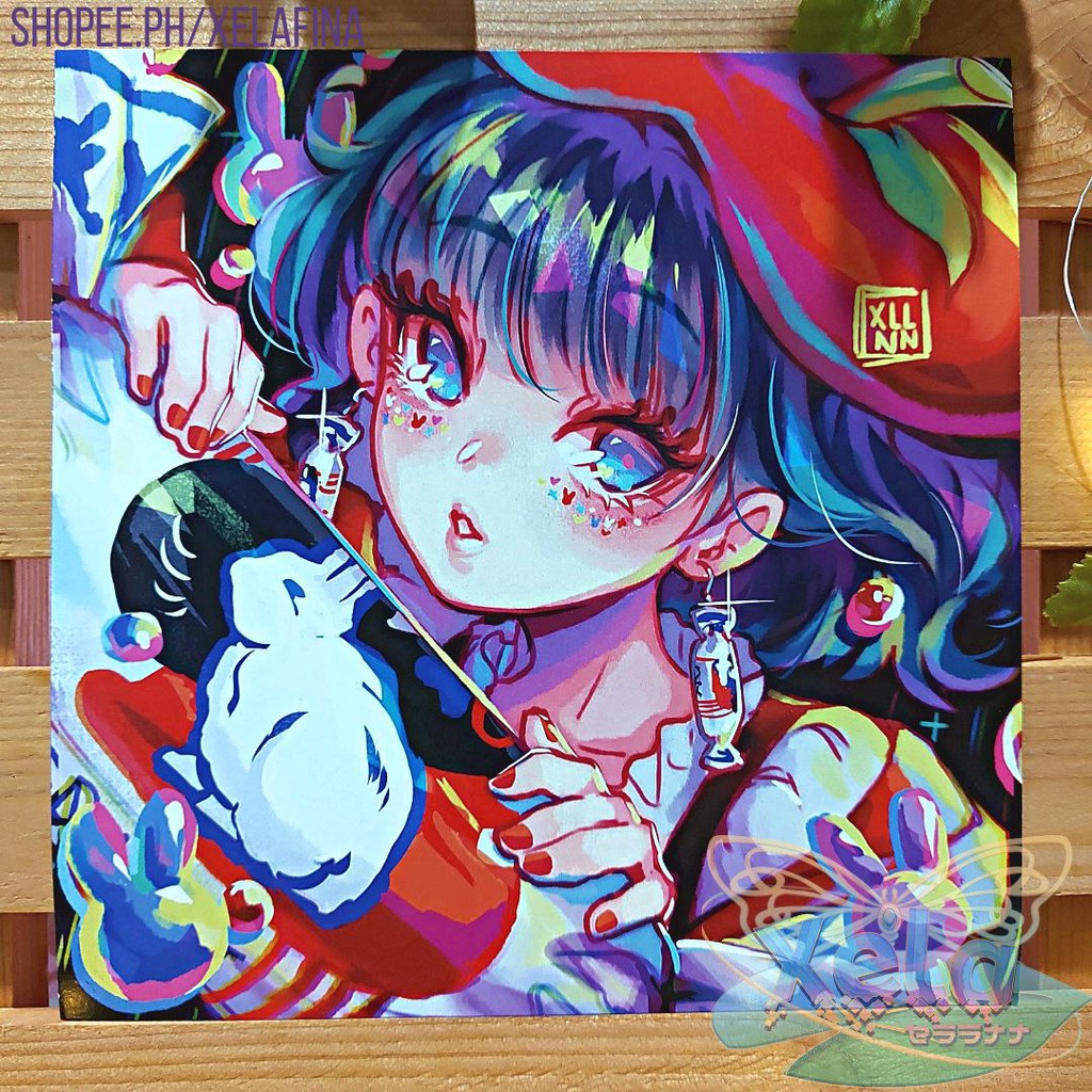 White Rabbit Art Print | Shopee Philippines