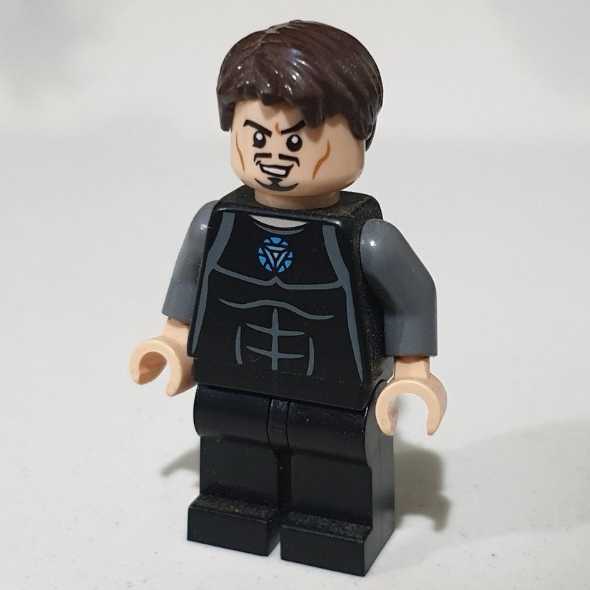 lego tony stark minifigure