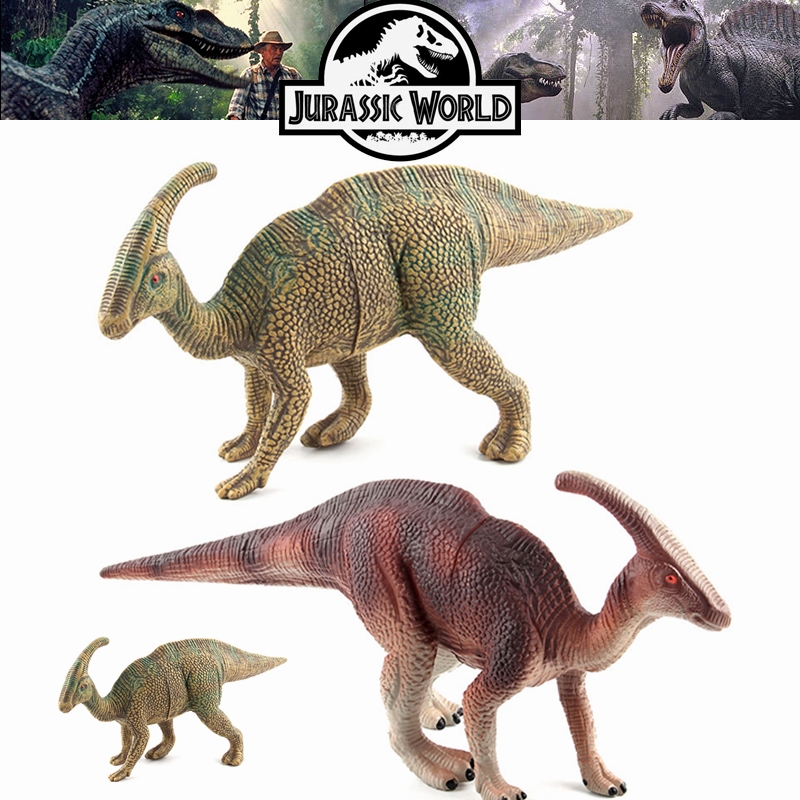 Simulation Jurassic Tier Dinosaurier Modell Kinder Spielzeug-Parasaurolophus 