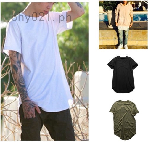 long tail t shirts men's