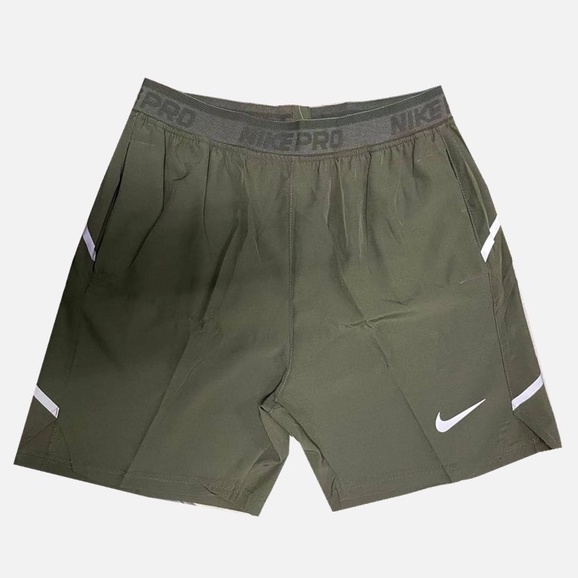 W23# Nike Flex dri-fit running shorts with zipper unisex | Shopee ...