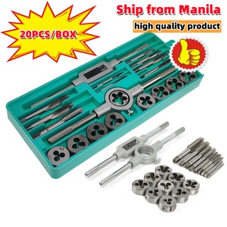 8pcs Retreading Rethreading Tool Set Hand Tap Threading Original Hand ...