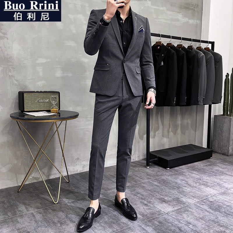 korean fashion men suit