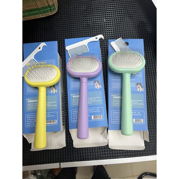 Small Slicker Brush for dog and cat Maltese Shih Tzu and other breeds