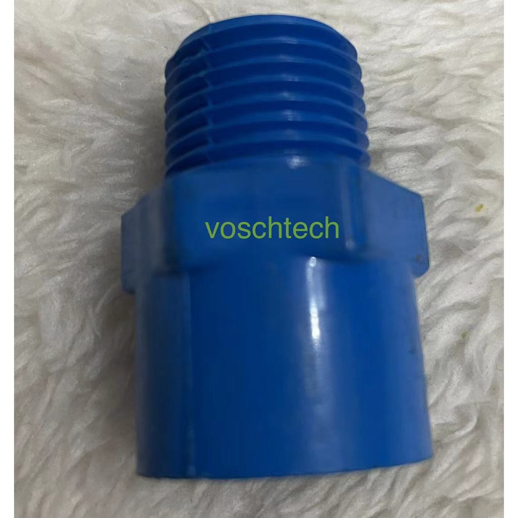 Pvc Blue Fittings Male Adapter 1 2 3 4 1 Shopee Philippines